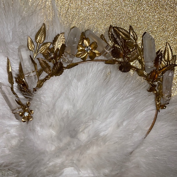 BHLDN Mignonne Akantha Bridal Crown main image 4